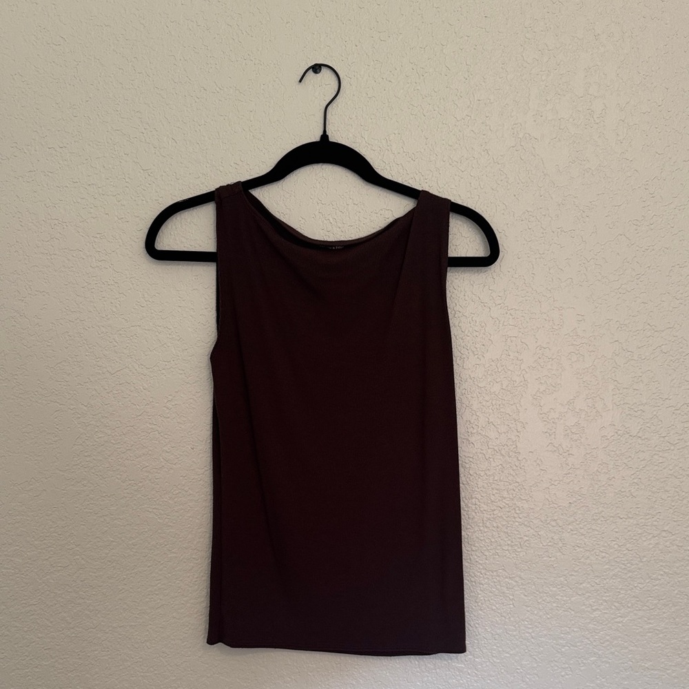 Abercrombie & Fitch Dark Brown Tank Top